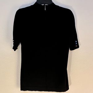 White House Black Market Mock Turtleneck Top